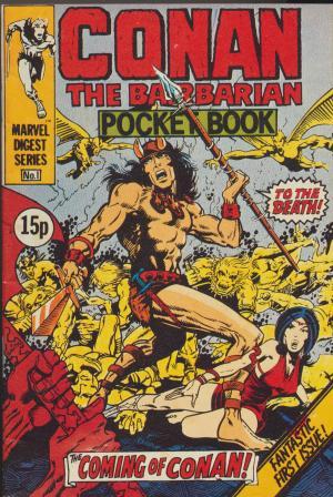 CONAN THE BARBARIAN POCKET BOOK No.1 - Coming of Conan